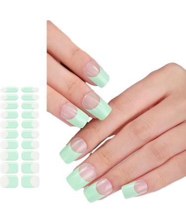 French Gel Nail Stickers Realistic Nail Art with UV Lamp Semi Cured Adhesive for Women UV Curing Nail Wraps Bss0238 - Buy Online on GoSupps.com
