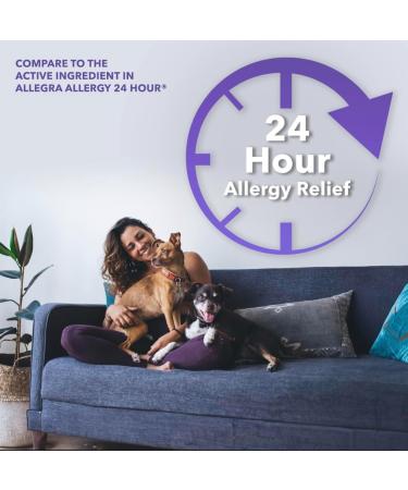 Camber Non-Drowsy Fexofenadine Antihistamine Indoor Outdoor Allergy Relief Tablets (30-ct) 30 Count - Buy Online on GoSupps.com