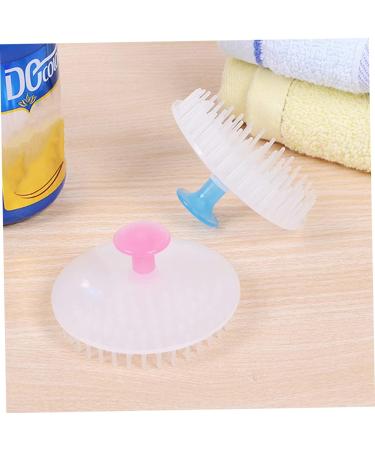 Shop Minkissy 4-Piece Silicone Shampoo Brush Set | Scalp Massager & Bathing Scrubber - Handheld Cleaning Tool for Ultimate Relaxation - Buy Online on GoSupps.com