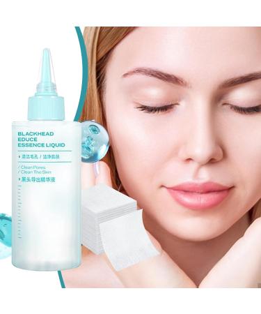 Nose Skin Cleansing Liquid Nose Skin Dirt Extraction Liquid 150ml With Pads NonGreasy Refreshing Facial Care For Women - Buy Online on GoSupps.com
