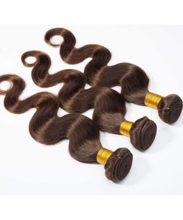 SEGO 20 Brazilian Body Wave Hair Extensions - 100% Virgin Human Hair - Dark Brown - 1 Bundle - Buy Online on GoSupps.com