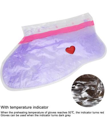Paraffin Wax Treatment Gloves Softening Smothing Good Permeability Paraffin Treatment Gloves Healing Skin for Beauty Salons for Home Use(#2) - Buy Online on GoSupps.com