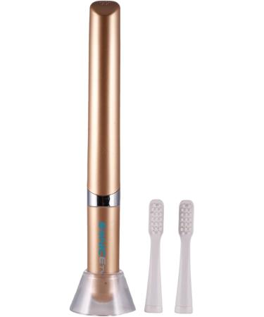 Buy HI-928 Metallic Gold Electric Toothbrush - Portable Travel Size | Best International Shipping - Buy Online on GoSupps.com