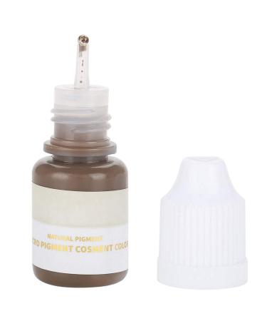 LANTRO JS LANTRO JS Eyebrow Tattoo Colour Tattoo Makeup Ink Microblading Pigmented Ink for Lips and Eyebrows Easy to Tint (Dark Brown Grey)