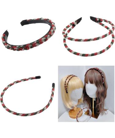 hgnxa Festive Christmas Headband Aesthetic Charm Hairhoop Festival Headdress Knotted Hairband French Style Headwear - Buy Online on GoSupps.com
