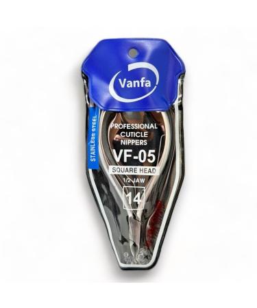 VANFA Cuticle Nipper Square Head VF-05 (Jaw 14 (5mm))