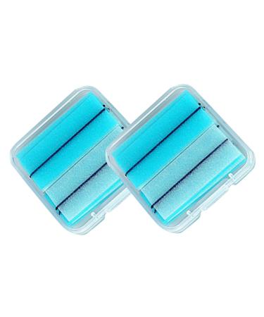 Housoutil 2 Boxes Eyelash Glue Eyelash Extensions Strips Bulk Make up Replace Stick on Eyeliner Strips Fake Eyelashes Strips The end of Paper self-Adhesive Strip Replacement