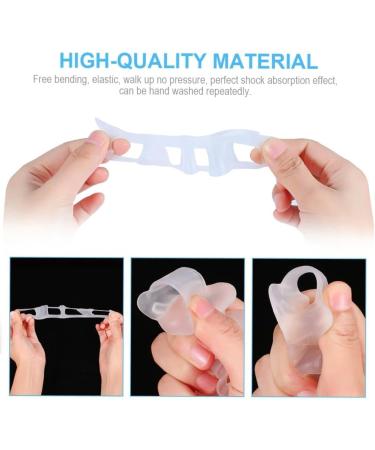 Toe Separators for Shoes | Gel Toe Spacers & Stretchers for Men & Women | Easy Wear Silicone Design - Buy Online on GoSupps.com