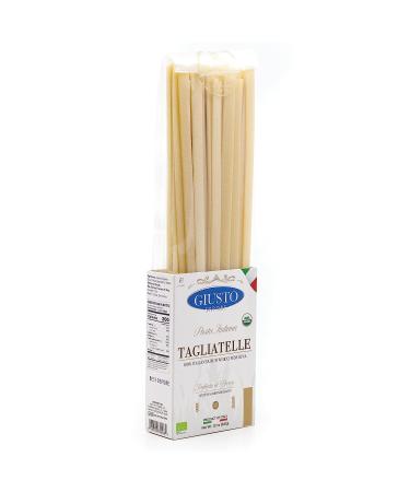 Giusto Sapore Organic Bronze Drawn Tagliatelle Italian Pasta - 340g - Buy Online on GoSupps.com