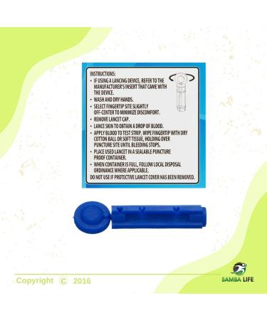 Diabetes Testing Bundle: ReliOn Ultra-Thin Blood Lancets 30 Gauge 100ct + Samba Life eBook - Buy Online on GoSupps.com