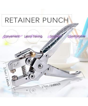 Swpeet 300Pcs 10 Colors 3/16 inch Metal Grommets Kit and 1Pcs Eyelet Hole Punch Pliers with 100Pcs Gold Grommets  Metal Eyelets Kits Shoe Eyelets Grommet Sets for Leather Fabric Belt Clothes - Buy Online on GoSupps.com