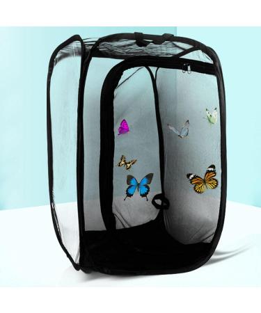 Makluce N/P Large Monarch Butterfly Habitat Mini Cage Mini Plant Greenhouse Insect And Butterfly Cage Pop-up Collapsible Insect Mesh Cage With Zipper Protection For Easier Clean judicious - Buy Online on GoSupps.com