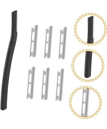 Magiclulu 4 Sets Razor Hair Removal & Dermaplaning Tools - Stainless Steel Eyebrow Shaver & Trimmer for Men - Buy Online on GoSupps.com