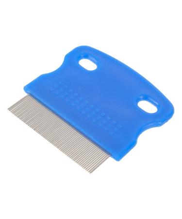 BESTYASH Peigne Puce pour Chiens et Chats Peigne de Toilettage Acier Inoxydable Outil de Toilettage pour liminer Impuret s Couleur Al atoire