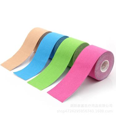 Kangjia Sports Tape Chest Paste Kinesio Taping intramuscular Effect Kinesiology Tape Muscle Paste Red NO.4 - Buy Online on GoSupps.com