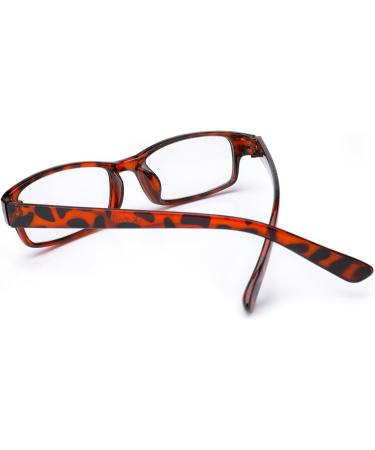 4sold Slim Retro Reading Glasses - Black & Brown - +1.5 to +4.0 - International Shipping - Buy Online on GoSupps.com
