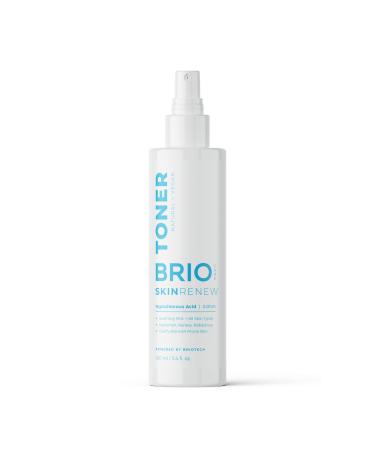 BrioCare Skin Renew Toner Hypochlorous Acid Facial Corrector Natural & Vegan Skincare Reduce Acne Appearance Redness & Bumps Soothing Face Spray & Full Body Cleansing Mist Pure HOCl by BRIOTECH 3.40 Fl Oz (Pack of ...