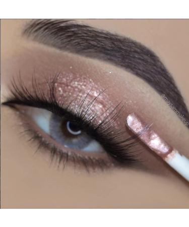Lucky Chick Liquid Shimmer Eyeshadow - Pink Rose Quartz - Long-Lasting Gel, Paraben & Cruelty Free - Buy Online on GoSupps.com