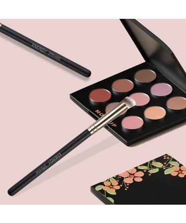 ENERGY Mini Angled Flat Concealer Brush - Precision Eye Makeup Brush for Flawless Application - 270mini Black 5.7g - Buy Online on GoSupps.com
