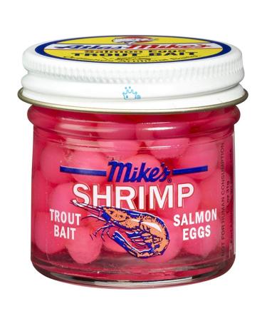 Mike's Fishing Trout Bait Salmon Eggs Shrimp Fl. Pink