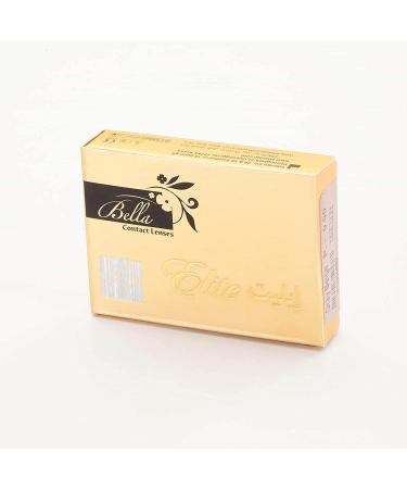 Bella Elite Emerald Green Colored Contact Lenses | Monthly Strongly Covering | Perfect for Dark Eyes | Dioptria -0.00 - Buy Online on GoSupps.com