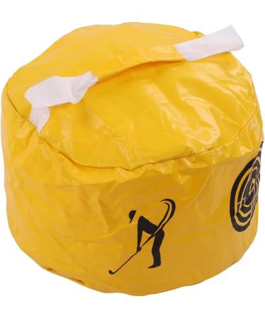 SPYMINNPOO Golf Smash Impact Training Bag - High Density Waterproof PVC - Yellow - Buy Online on GoSupps.com