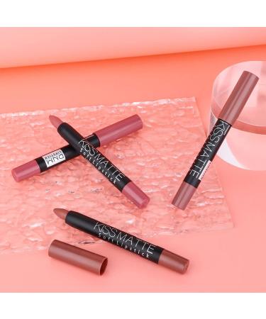 3 Colors Moisture Smooth Longwear Lipstick Set - Matte Lip Crayon Pack for Makeup Collection - Buy Online on GoSupps.com