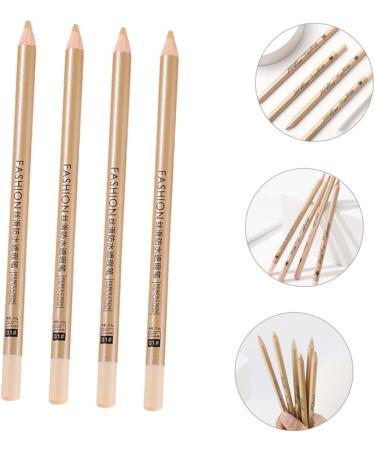 Healeved 12 Pcs Concealer Pen Makeup Concealer Women Makeup Supplies Concealer for Freckle White Wooden - Buy Online on GoSupps.com