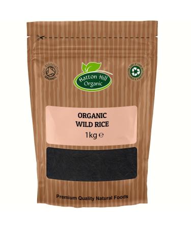 Organic Wild Rice 1kg by Hatton Hill Organic - Certified Organic - Buy Online on GoSupps.com