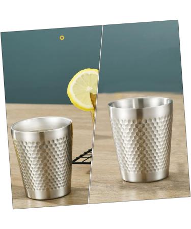 FRCOLOR Stainless Steel Shaving Mug - 1STK Short Shold Shier 304 Foam Container for Shaving Soap 7.1x7cm Delivered Internationally - Buy Online on GoSupps.com