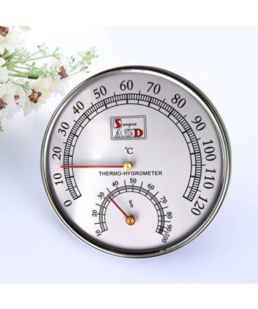 Sauna Thermometer Hygrometer Accurate Temperature Measurement for Indoor & Outdoor Sauna Rooms - Buy Online on GoSupps.com