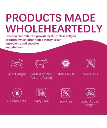 HerColla Liquid Collagen for Women Multi Collagen Gummies 1000mg - Buy Online on GoSupps.com