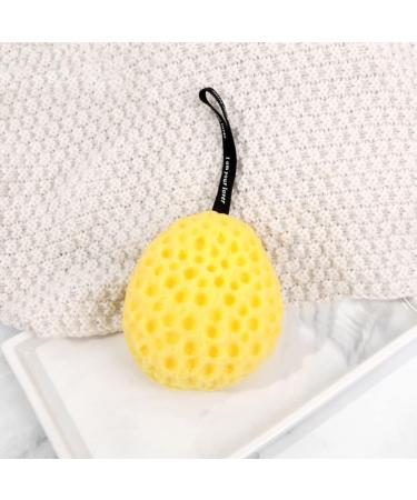 Beavorty 2pcs Natural Honeycomb Bath Sponges | Eco-Friendly Shower Loofah for Kids & Women - Buy Online on GoSupps.com