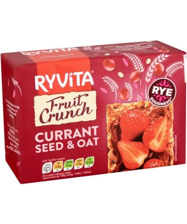 Ryvita Fruit Crunch - Currants Seeds and Oats Crispbread | Healthy Snack | High in Fibre | 8 PACKS of 200 g & Multigrain Crispbread | Healthy Snack | High in Fibre | 16 PACKS of 250g Fruit Crunch + Multigrain Crispbread - Buy Online on GoSupps.com