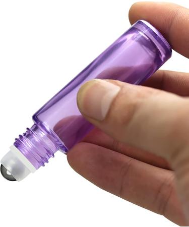 Tianzd 10ml Blue Glass Roller Bottles - 6 Pack with Gold Caps | Ideal for Essential Oils & Roll-On Applications | Includes Funnel Opener - Buy Online on GoSupps.com