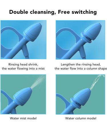 300ml Sinus Rinse Neti Pot Manual Press Nasal Wash for Deep Cleansing with Smoothing Breath Suitable for Home and Travel - Buy Online on GoSupps.com