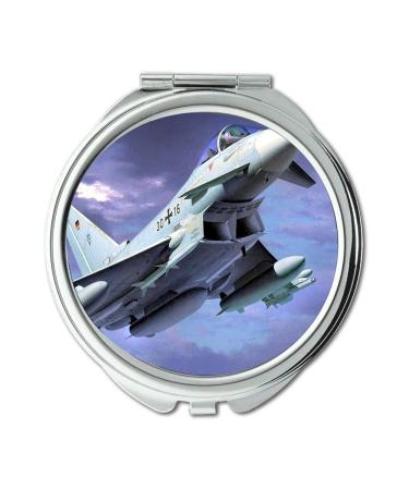 YENDOSTEEN fighter planes Mirror Travel Mirror firefighter hat pocket mirror portable mirror
