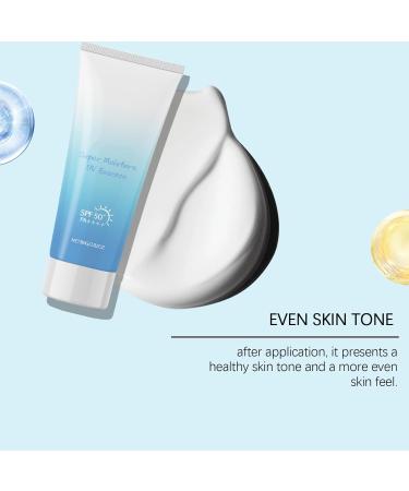 Super Moisture UV Gel Sunscreen 80g SPF50+ PA++++ Skin Aqua for Japan Waterproof and Blocker Blocks a broad spectrum of ultraviolet rays including UVA and B waves No aroma 1 - Buy Online on GoSupps.com