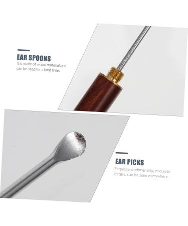FRCOLOR 14 Pcs Wooden Ear Spoon Ear Cleaners - Durable Ear Picks & Wax Removing Tools for Effective Ear Cleaning - Buy Online on GoSupps.com
