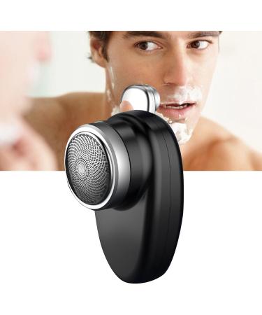 Portable Rechargeable Dual Head Electric Groomer - Waterproof Handheld Beard Cutter (Black) | Pocket-Sized Grooming Tool for Men - Buy Online on GoSupps.com