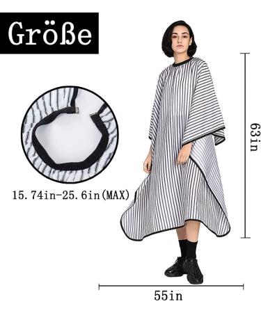 Kadrolu Antistatic Hairdressing Cloak for Adults | Ideal for Salons & Hairdressing Shops | International Shipping Available - Buy Online on GoSupps.com