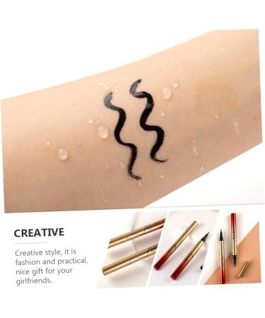 Angoily 1pc Liquid Eyeliner Black Waterproof Eyeliner Black Makeup Waterproof Makeup Tool Quick Dry - Buy Online on GoSupps.com