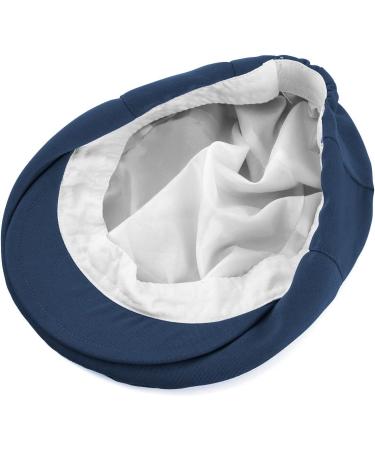 Mint Green Baby Flat Cap | Vintage Drivers Hat for Ages 0-8 | Breathable & Soft Lining | Navy Blue (6-12 Months) - Buy Online on GoSupps.com