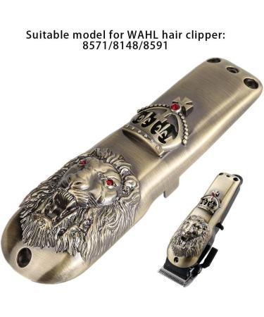 Hair Clipper Replacement Cover Cordless Haircutting and Trimming Kit Durable Exquisite Animal Head Design Hair Clipper Cover Suitable for Clippers (lion head copper color) - Buy Online on GoSupps.com