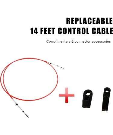Yamaha Boat Motor Red 13ft Remote Control Throttle Shift Cable for Marine Outboard Engine - Buy Online on GoSupps.com