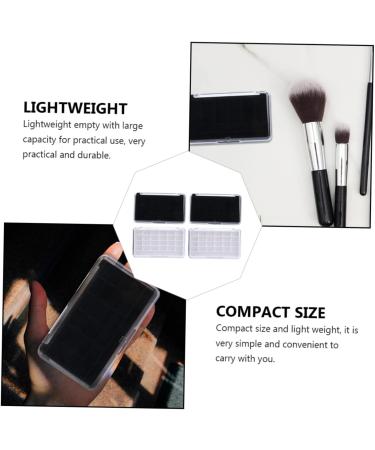 Beavorty 12 Pcs Box Empty Eye Shadow Box Eyeshadow Bulk Highlighters Diy Cosmetic Pallet up Lipstick - Buy Online on GoSupps.com