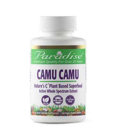 Paradise Herbs Camu Camu 60 Vegetarian Capsules