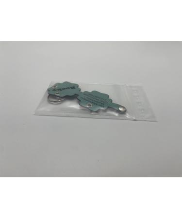 Copter Farm Dog Brand Bag - Engraved Art Leather & Real Leather Dog Collar | Custom Push Button | Turquoise Flower Design - Buy Online on GoSupps.com