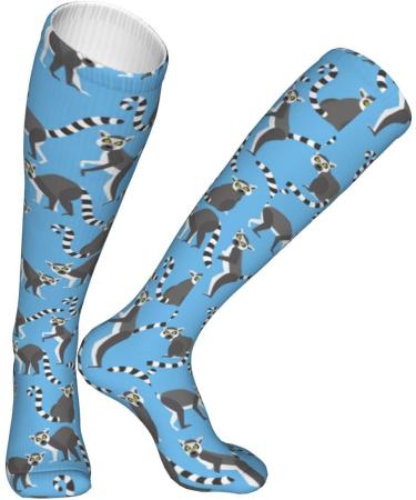 Lemurs Compression Socks for Women & Men | 15-20 mmHg Circulation Support for Running & Cycling - Buy Online on GoSupps.com