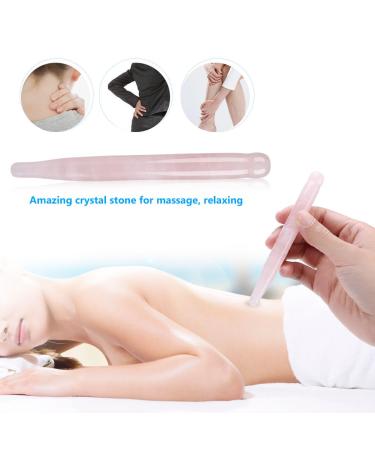 Crystal Stick - 1PC Pink Natural Stone Massage Tool for Health & Relaxation | Shop Now! - Buy Online on GoSupps.com